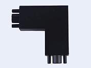 ASD/InHome Коннектор шинопровода угловой 1-фазный AC-1B-TL черный TOP-LINE 9375 (арт. 722065)