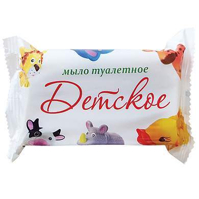 Мыло туалетное ММЗ "Стандарт. Детское", флоу-пак, 200г (арт. 262409)