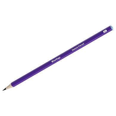 Карандаш ч/г Berlingo "Sketch Pencil" Н, шестигранный, заточен. (арт. 363759)