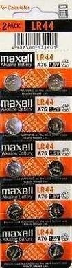Элемент питания Maxell G13 (357A) LR44 BL10 (арт. 290)