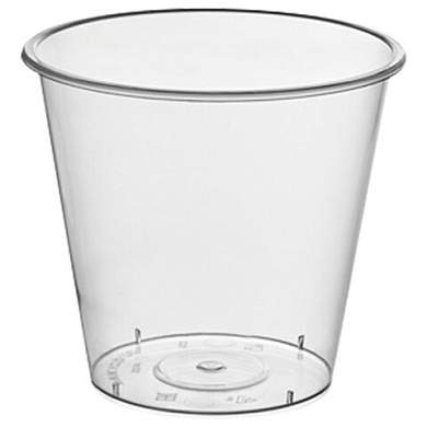 Стакан одноразовый 300мл пластиковый прозрачный Bubble Cup, СВЕРХПЛОТНЫЙ, ВЗЛП, ШК6176, 1023ГП (арт. 609241)