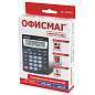 Калькулятор настольный ОФИСМАГ OFM-1807, КОМПАКТНЫЙ (140х105 мм), 8 разрядов, двойное питание, 250223 (арт. 250223)