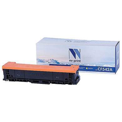 Картридж лазерный NV PRINT (NV-CF542A) для HP M254dw/M254nw/MFP M280nw/M281fdw, желтый, ресурс 1300 страниц (арт. 363429)