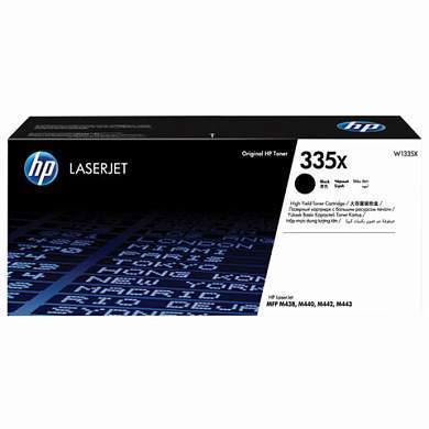 Картридж лазерный HP (W1335X) LaserJet M438n/M442dn/M443nda, №335X, оригинальный, ресурс 13700 страниц (арт. 363651)