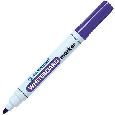 Маркер стираемый для белой доски ФИОЛЕТОВЫЙ CENTROPEN "Dry-Wipe", круглый наконечник, 2,5 мм, 8559, 585590105 (арт. 152017)