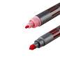 Фломастеры двусторонние Faber-Castell, 10 паст.цв., смываемые, пластик.уп., европодвес (арт. 375102)