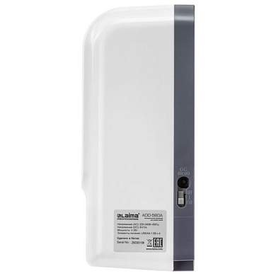 Дозатор для жидкого антисептика LAIMA PROFESSIONAL SUPER, СЕНСОРНЫЙ, 1 л, белый, ABS-пластик, 609503 (арт. 609503)