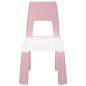 Стол детский + стул BRABIX KIDS CS-003, 2-7 лет, пластик белый + розовый, 533291 (арт. 533291)