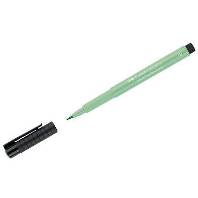 Ручка капиллярная Faber-Castell "Pitt Artist Pen Brush" цвет 162 светло-бирюзовая, пишущий узел "кисть" (арт. 290127)