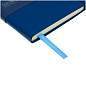Записная книжка А6 80л. ЛАЙТ, кожзам, Greenwich Line "Classic. Blue", с резинкой, фактурное тиснение, блок в клетку (арт. 370584)