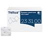 Бумага туалетная листовая Tellus/TORK (Система ТР3) ПРЕМИУМ КОМПЛЕКТ 40 шт., 200 л., 11х23 см, 2-слойная, 233100 (арт. 118797)