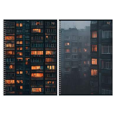 Тетрадь 96л., А4, клетка, на гребне BG "Архитектура" (арт. 383684)