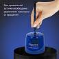 Точилка электрическая BRAUBERG DOUBLE BLADE BLUE, двойное лезвие, питание от 2 батареек AA, 229605 (арт. 229605)