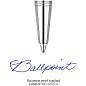 Набор Parker "Jotter London": шар. ручка Blue + гел. ручка Stainless Steel, 1,0мм, кнопочн., блистер (арт. 347617)