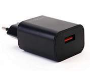 Сет.адаптер/зарядник/блок пит. 1xUSB 110-220V, 5V/2A ERGOLUX ELX-РA01P-C02 ПРОМО черный, пакет (арт. 861400)