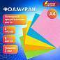 Пористая резина/фоамиран А4, 2 мм, 5 листов, 5 цветов, пастельные цвета, блестки, ОСТРОВ СОКРОВИЩ, 660077 (арт. 660077)
