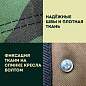 Кресло складное туристическое садовое с подстаканником в чехле, камуфляж, DASWERK, 680046 (арт. 680046)