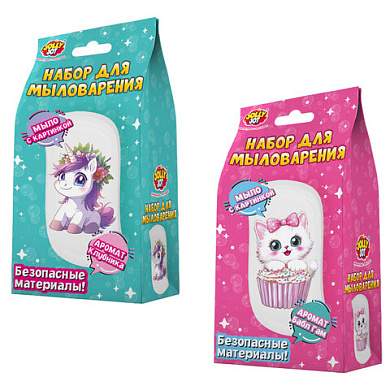Мыло Набор для мыловарения, 1 мыло-картинка, АССОРТИ, 2 вида, JOLLY JOT (ДЖОЛЛИ ДЖОТ), 665979 (арт. 665979)