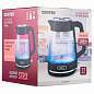Чайник CENTEK CT-1014, 1,7 л, 2200 Вт, закрытый нагревательный элемент, стекло, черный, CT-1014 Black (арт. 457623)