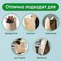 Крафт-пакет бумажный 18х12х29 см, КОМПЛЕКТ 100 шт., плотность 90 г/м2, LAIMA ECO CRAFT, 609683 (арт. 609683)