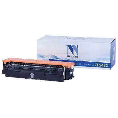 Картридж лазерный NV PRINT (NV-CF543X) для HP M254dw/M254nw/MFP M280nw/M281fdw, пурпурный, ресурс 2500 страниц (арт. 363434)