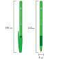 Ручка шариковая с грипом BRAUBERG "i-STICK POINT NEON", СИНЯЯ, корпус ассорти, игольчатый узел 0,7 мм, линия письма 0,35 мм, 144022 (арт. 144022)
