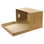 Короб архивный "Делопроизводство" (325х480х295 мм), с крышкой, гофрокартон, BRAUBERG, 126523 (арт. 126523)