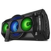 Колонка портативная Sven PS-680, 65W, Bluetooth, FM, USB, microSD, LED-дисплей, пульт, караоке, подсветка, черный (арт. 353020)