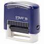 Штамп самонаборный 3-строчный STAFF, оттиск 38х14 мм, "Printer 8051", КАССА В КОМПЛЕКТЕ, 237423 (арт. 237423)