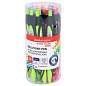 Ручка шариковая автоматическая BRAUBERG ULTRA COLOR NEON, soft-touch, СИНЯЯ, пишущий узел 0,7 мм, линия письма 0,35 мм, 144203 (арт. 144203)