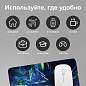 Коврик для мыши SONNEN "SINGULARITY", резина + ткань, 220х180х3 мм, 513293 (арт. 513293)