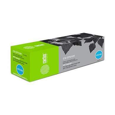 Картридж лазерный CACTUS (CS-CF210X) для HP LaserJet Pro 200 M276n/M276nw, черный, ресурс 2400 стр. (арт. 362045)