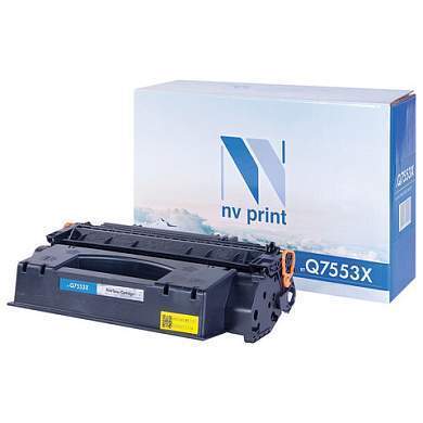 Картридж лазерный NV PRINT (NV-Q7553X) для HP LaserJet 2015/2015n/2014 и другие, ресурс 7000 стр. (арт. 361165)