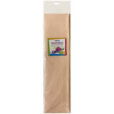 Цветная пористая резина (фоамиран) ArtSpace, 50*70, 1мм, персиковый (арт. 314983)