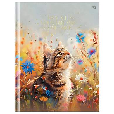 Бизнес-блокнот А5, 80л., BG "Милый мечтатель", матовая ламинация, тиснение фольгой (арт. 375909)