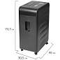 Уничтожитель (шредер) BRAUBERG PROFESSIONAL PS-2042m, CD, "HeavyDuty", 5 уровень секретности, 2х10 мм, 20 листов, корзина 42 литра, 532595 (арт. 532595)