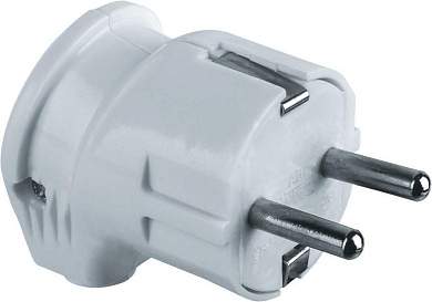 Navigator вилка  NCA-PL04-16A-E-WH угловая с/з белая  61362 (арт. 652840)
