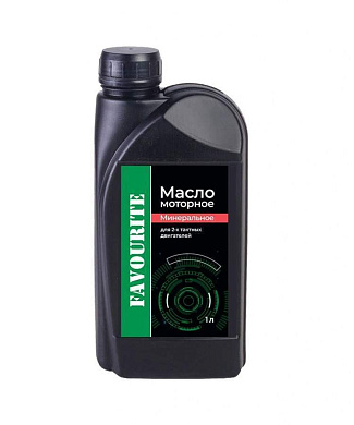 FAVOURITE Масло минеральное для 2-х тактных двигателей 1л, FO-2TM (арт. 807529)
