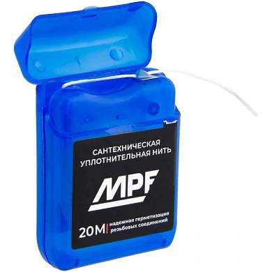 МастерПроф Нить сантехническая для резьбовых соединений MPF 20м, MP-У, ИС.131453 (арт. 838038)