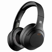 Наушники с микрофоном (гарнитура) DEFENDER FreeMotion B690, Bluetooth, беспроводные, черные, 63690 (арт. 514038)
