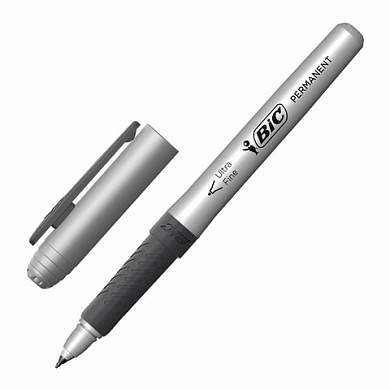 Маркер перманентный BIC "Intensity Ultra Fine", ЧЕРНЫЙ, тонкий наконечник 0,8 мм, 8290801 (арт. 151562)