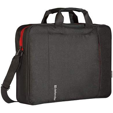 Сумка для ноутбука 15"-16" Defender Geek, нейлон, черный, 430*350*110мм (арт. 270532)
