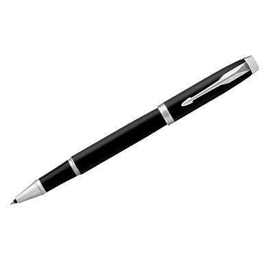 Ручка-роллер Parker "IM Essential Muted Black CT" черная, 0,8мм, подарочная упаковка (арт. 318946)
