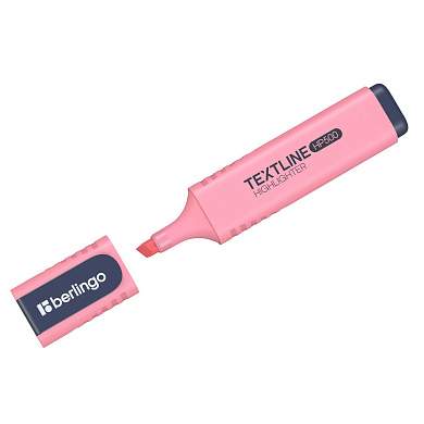 Текстовыделитель Berlingo "Textline HP500" коралловый, 1-5мм (арт. 374566)