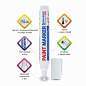 Маркер-краска лаковый (paint marker) 6 мм, БЕЛЫЙ, НИТРО-ОСНОВА, BRAUBERG PROFESSIONAL PLUS EXTRA, 151450 (арт. 151450)