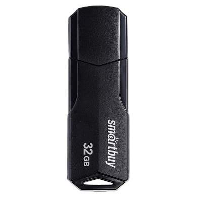 Память Smart Buy "Clue" 32GB, USB 2.0 Flash Drive, черный (арт. 376298)