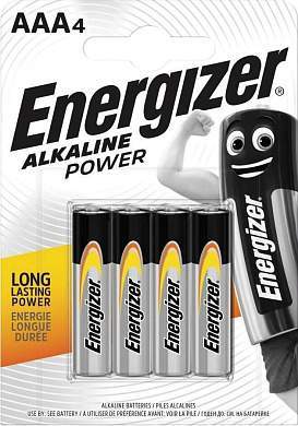 Элемент питания Energizer Alkaline Power LR03/286 BL4 (арт. 678831)