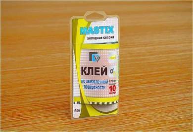 Клей Mastix по замасленным поверхностям 55гр, BL (холодная сварка), арт.МС-0119 (арт. 407541)