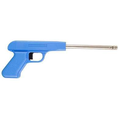 Пьезозажигалка ENERGY JZDD-17-LBL, пистолет, голубая 157429 (арт. 228702)