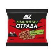 От грызунов приманка (гранулы + зерно) 200гр. Мышиная Отрава ALT (арт. 875579)